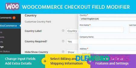 WooCommerce Checkout Field Modifier