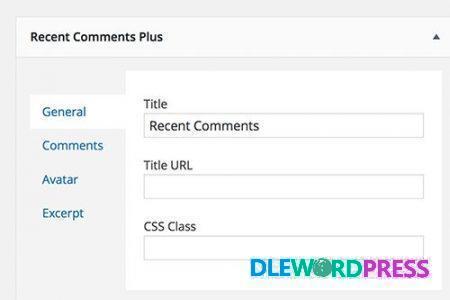Comments Widget Plus 1.0.3 – Theme Junkie