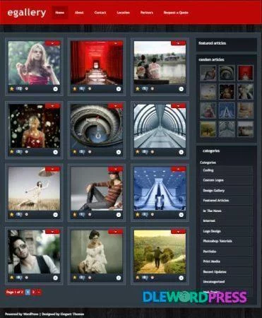 eGallery WordPress Theme V4.7.12 - Elegant Themes