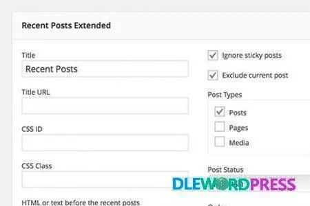 Recent Posts Widget Extended 0.9.9.3 - Theme Junkie
