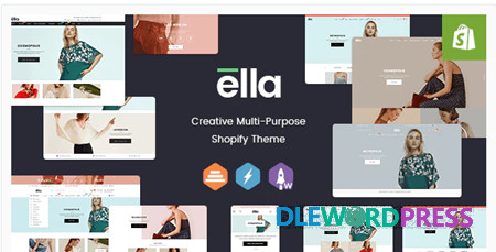 Ella Responsive Shopify Template Sections Ready