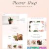 Flower Shop Florist Boutique Decoration Store WordPress Theme