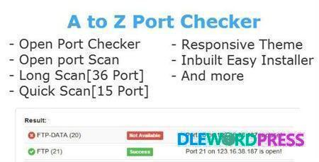 A to Z Port Checker v1.0