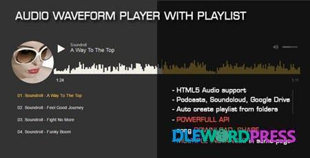 Audio Waveform Player with Playlist v1.71