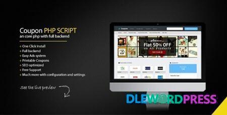 Coupon Portal Php Script v8.0 1 Coupon Portal Php Script v8.0