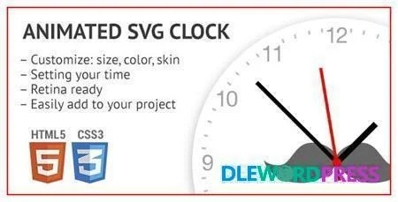 Animated SVG clock - Animated SVGs