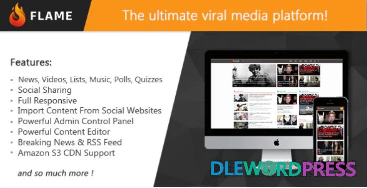 Flame v1.4.1 - News, Viral Lists, Quizzes, Videos, Polls and Music 2 Flame v1.4.1 - News, Viral Lists, Quizzes, Videos, Polls and Music