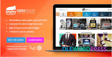GeekShop 1.0.11 - Geeky Cool Product Site 1 GeekShop 1.0.11 - Geeky Cool Product Site