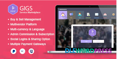 Gigs v2.0.2 - Marketplace Services & Freelancer Marketplace Script (Fiverr Clone - Multi Vendor) 1 Gigs v2.0.2 - Marketplace Services & Freelancer Marketplace Script (Fiverr Clone - Multi Vendor)