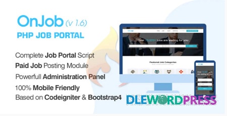 OnJob v1.5- PHP Job Portal Application