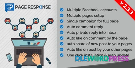 PageResponse - A EZ Inboxer Add v2.3.3-On : Auto Comment/Private Reply & Like/Share For Full Facebook Page | Social Networking