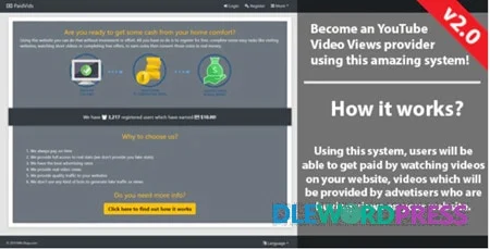 PaidVids v2.0.1 - Paid to watch system!