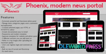 Phoenix, modern & minimalist news portal v1.4