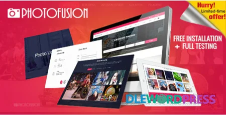 Photo Fusion v5 - Free Stock Photos Script