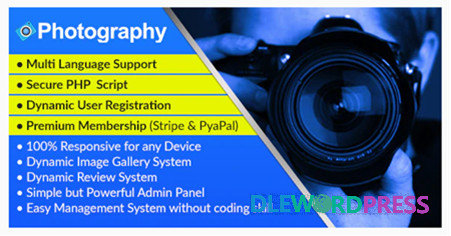 Photography - Dynamic Photographer Management Syestem and Directory Script 1 Photography - Dynamic Photographer Management Syestem and Directory Script