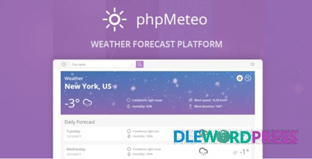 phpMeteo v2 - Weather Forecast Platform 1 phpMeteo v2 - Weather Forecast Platform