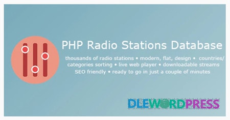 PHP Radio Stations Database v1.4 1 PHP Radio Stations Database v1.4