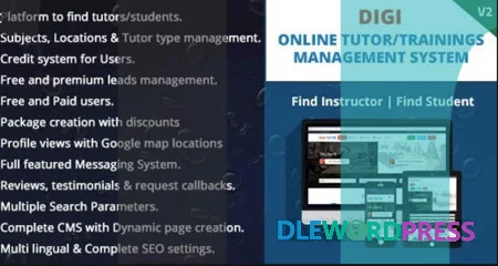 Digi Online Tutor/Trainings Management System v2- Project Management Tools