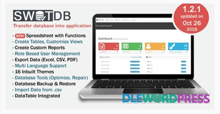 SWOT DB v1.2.1 - Database & Spreadsheet App 1 SWOT DB v1.2.1 - Database & Spreadsheet App