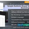 Simple Bulletin Board v4.2 Bootstrap Edition