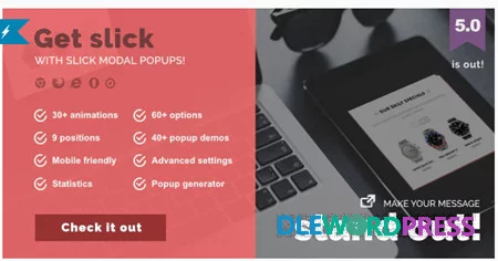 Slick Modal v5 - CSS3 Powered Popups