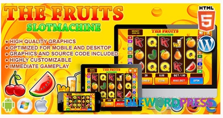 Slot Machine The Fruits - HTML5 Casino Game 1 Slot Machine The Fruits - HTML5 Casino Game