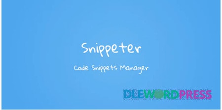 Download Snippeter v1.4 - Code Snippets Manager Free - DLEWordPress