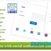 Social and Direct Login