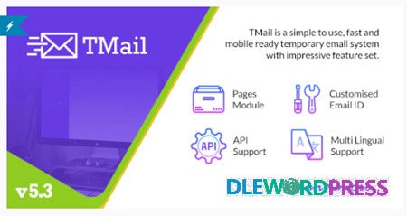 Tmail V6.9 – Multi Domain Temporary Email System
