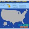 United States Map game 50 States Challenge