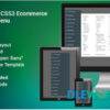 Vertical CSS3 Ecommerce Mega Menu
