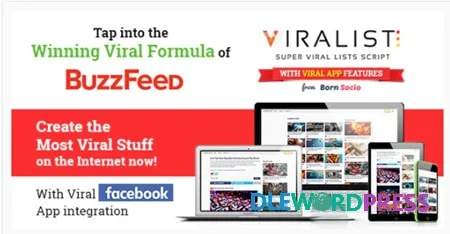 Viralist v1.1.2 - Viral lists script with Facebook App
