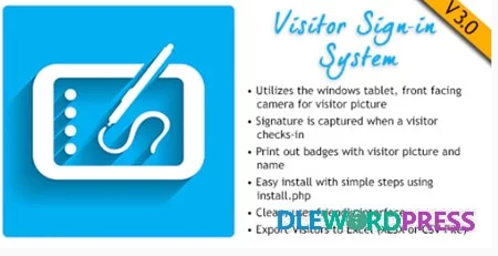 Visitor Signin System v1.0.1