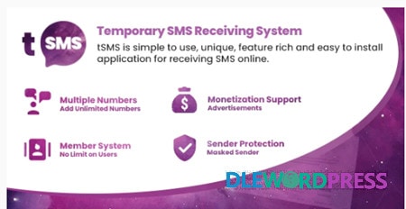 tSMS v1.9 - Temporary SMS Receiving System 2 tSMS v1.9 - Temporary SMS Receiving System