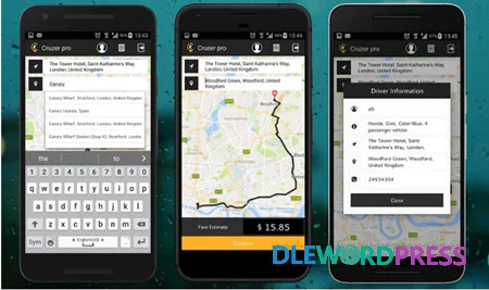 Android App Taxi Booking with Web Admin panel complete solution.