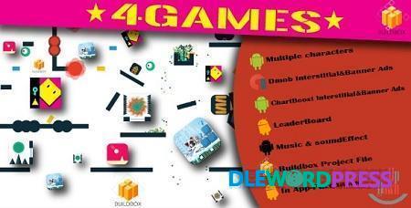 4BuildBox Games with Admob | Chartboost | Leaderboard and No Ads "In App Purchase" 1 4BuildBox Games with Admob | Chartboost | Leaderboard and No Ads "In App Purchase"