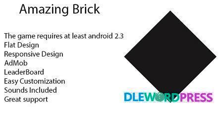 Amazing Brick Template AdMob + leaderboard 1 Amazing Brick Template AdMob + leaderboard