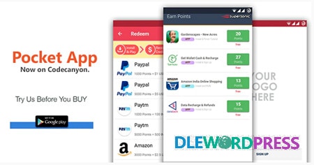 Android Rewards App v3.0 - POCKET 1 Android Rewards App v3.0 - POCKET