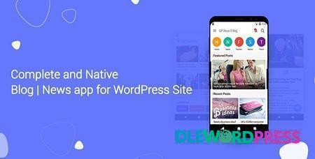 Blog and News app for WordPress Site with AdMob and Firebase Push Notification