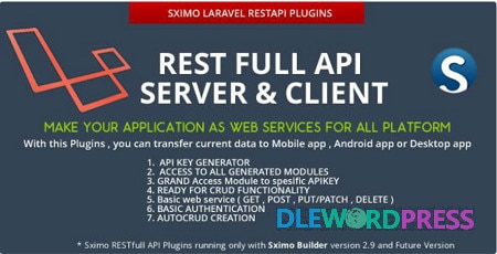 Download Laravel - RESTfull API Client & Server Free - DLEWordPress