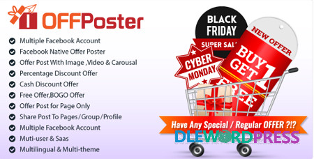 OFFPoster : Facebook Offer Poster (Image, Carousel & Video) | Social Networking 1 OFFPoster : Facebook Offer Poster (Image, Carousel & Video) | Social Networking