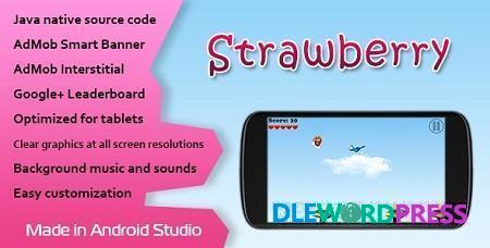 Strawberry Game with AdMob and Leaderboard