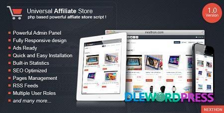 Universal Affiliate Store 1 Universal Affiliate Store