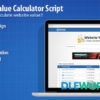 Website Value Calculator Script