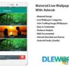 Material Live Wallpaper With Admob and Admin Panel