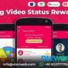 Android Video Status App With Reward Points lucky Wheel Wa Status Saver V4.0