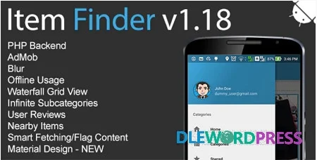 Item Finder MarketPlace Full Android Application v1.18