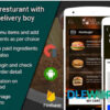 King Burger V2.0 Restaurant With Ingredients Delivery Boy Full Android Application