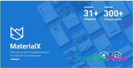 MaterialX v2.4- Android Material Design UI Components