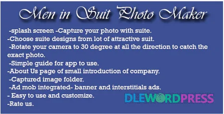 Men In Suit Photo Maker